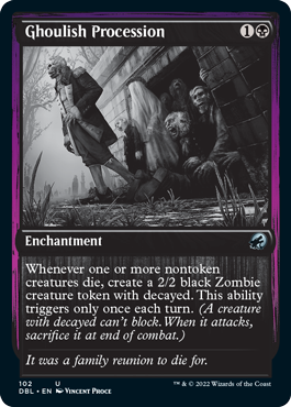 Ghoulish Procession (DBL-102) - Innistrad: Double Feature