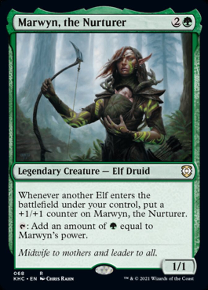 Marwyn, the Nurturer (KHC-068) - Kaldheim Commander
