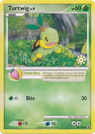Turtwig - 78/100 - Countdown Calendar Promos