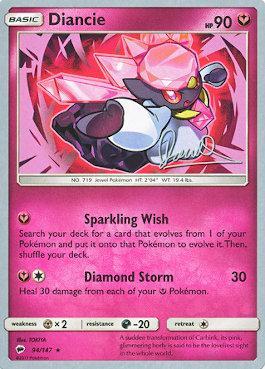 Diancie - 2017 (Diego Cassiraga) 94 - World Championship Decks