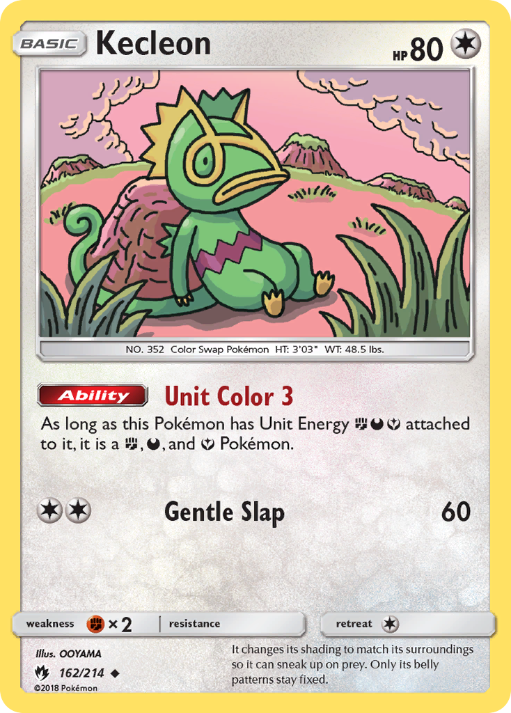 Kecleon (162) 162/214 - SM  Lost Thunder
