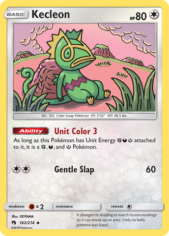 Kecleon (162) 162/214 - SM  Lost Thunder