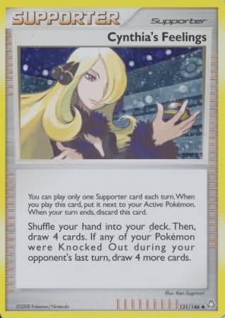 Cynthia's Feelings - 131/146 (Cosmos Holofoil) 131 - Miscellaneous Cards & Products Holofoil