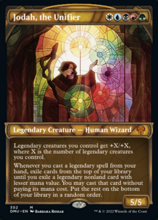 Jodah, the Unifier (Showcase) (DMU-302) - Dominaria United: (Showcase)
