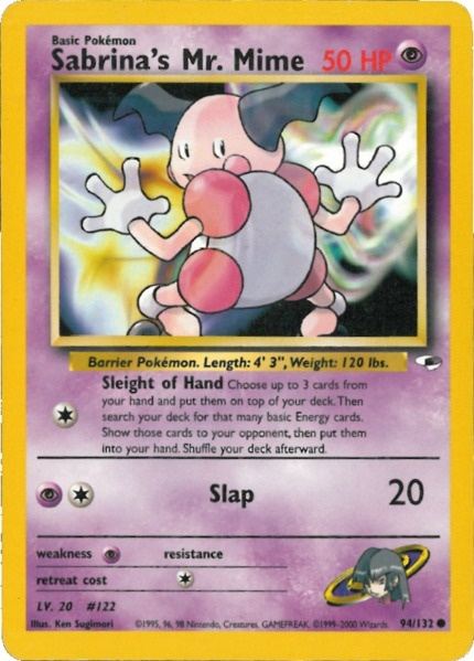 Sabrina's Mr. Mime 94/132 - Gym Heroes Unlimited