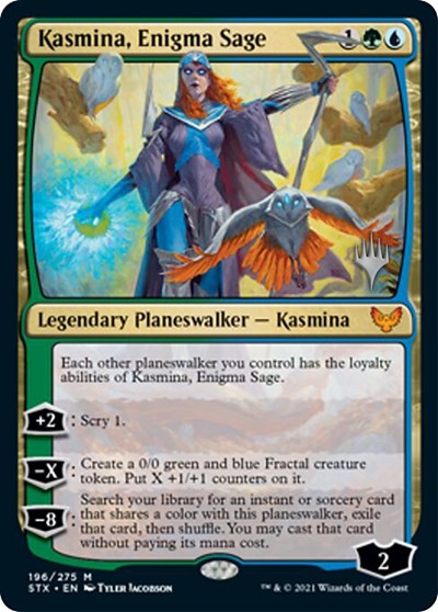 Kasmina, Enigma Sage (PPSTX-196) - Strixhaven: School of Mages Promos