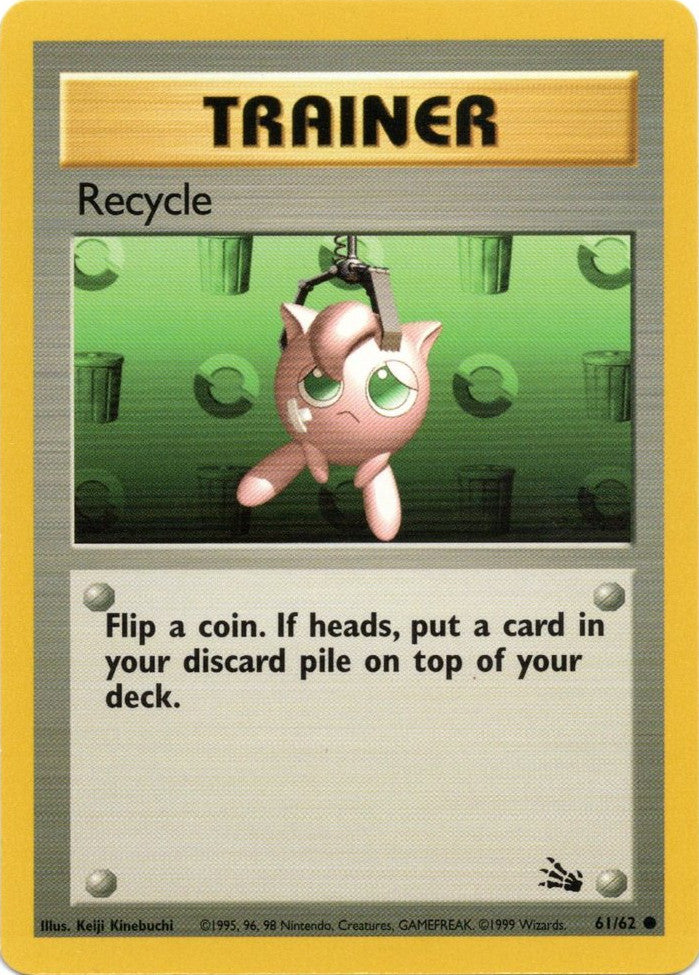 Recycle 61/62 - Fossil Unlimited