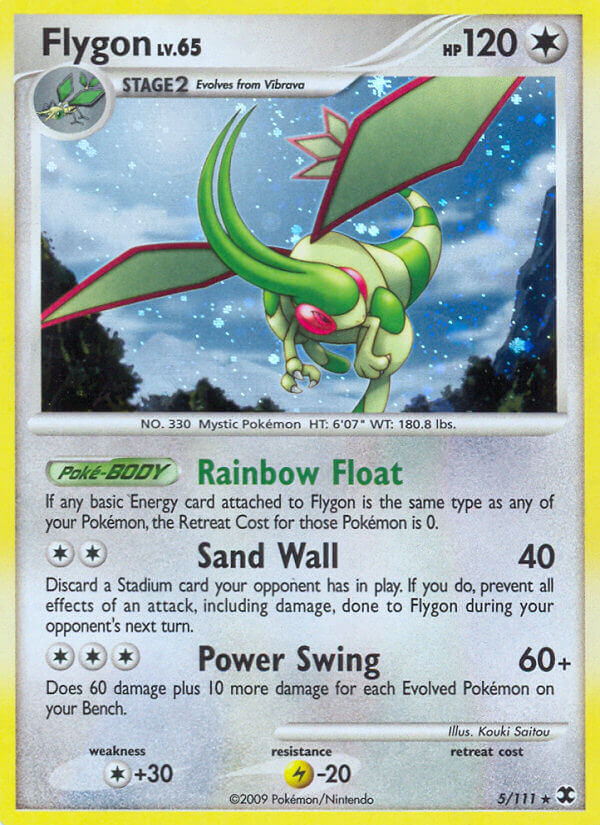 Flygon - 5/111 (DPPt Rising Rivals) - Deck Exclusives
