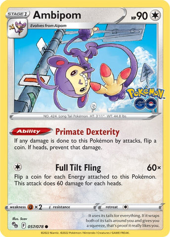 Ambipom 57/78 - Pokemon GO