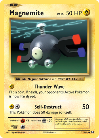 Magnemite 37/108 - XY  Evolutions