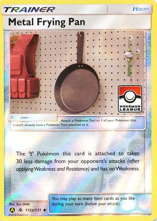 Metal Frying Pan - 112a/131 (Pokemon League) 112a/131 - League & Championship Cards Reverse Holofoil