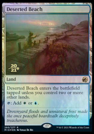 Deserted Beach (PRE-260) - Innistrad: Midnight Hunt Promos Foil