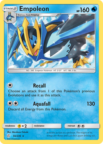 Empoleon 56/236 - SM  Cosmic Eclipse