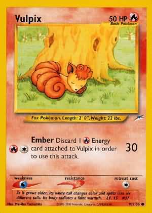 Vulpix 91/105 - Neo Destiny Unlimited