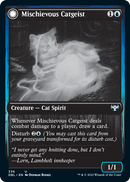 Mischievous Catgeist (DBL-336) - Innistrad: Double Feature: (Double Faced Transform)