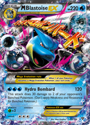 M Blastoise EX 30/146 - XY Base Set Holofoil