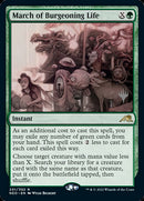 March of Burgeoning Life (PPNEO-201) - Kamigawa: Neon Dynasty Promos