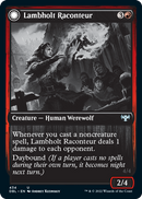 Lambholt Raconteur (DBL-434) - Innistrad: Double Feature: (Double Faced Transform)