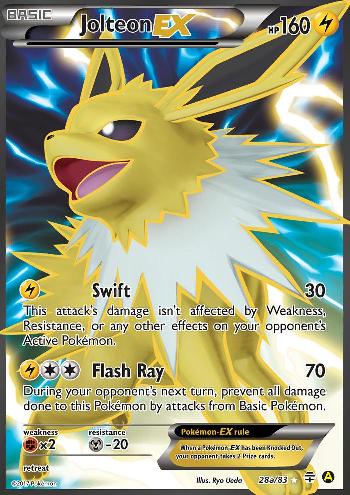 Jolteon EX - 28a/83 28a/83 - Alternate Art Promos Holofoil
