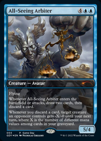 All-Seeing Arbiter (GAME-003) - Game Day Promos Foil