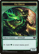 Elf Druid // Beast (020) Double-Sided Token (C14-23 // 20) - Commander 2014 Tokens
