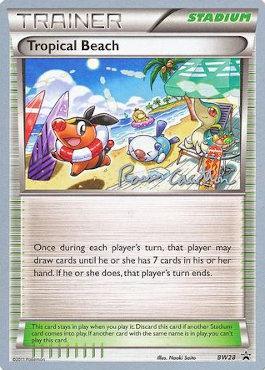 Tropical Beach - 2011 (Ross Cawthon) BW28 - World Championship Decks