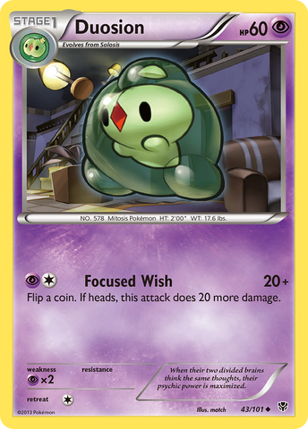 Duosion/101 - Plasma Blast