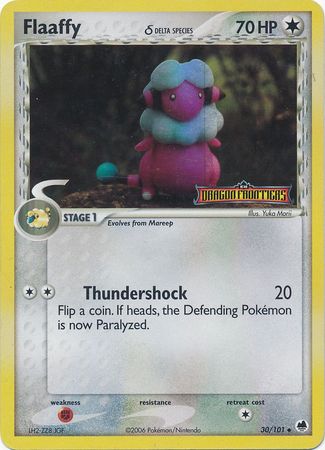 Flaaffy (Delta Species) 30/101 - Dragon Frontiers Reverse Holofoil