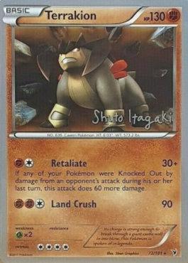Terrakion - 2012 (Shuto Itagaki) 73 - World Championship Decks