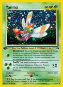 Yanma (17)/75 - Neo Discovery 1st Edition Holofoil
