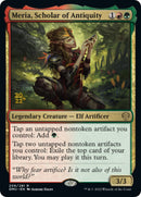 Meria, Scholar of Antiquity (PRE-206) - Dominaria United Promos Foil