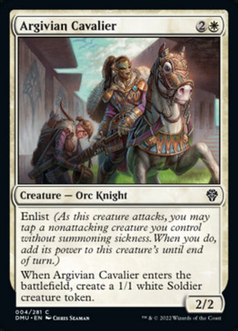 Argivian Cavalier (DMU-004) - Dominaria United