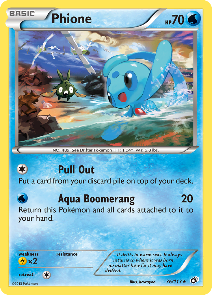 Phione 36/113 - Legendary Treasures