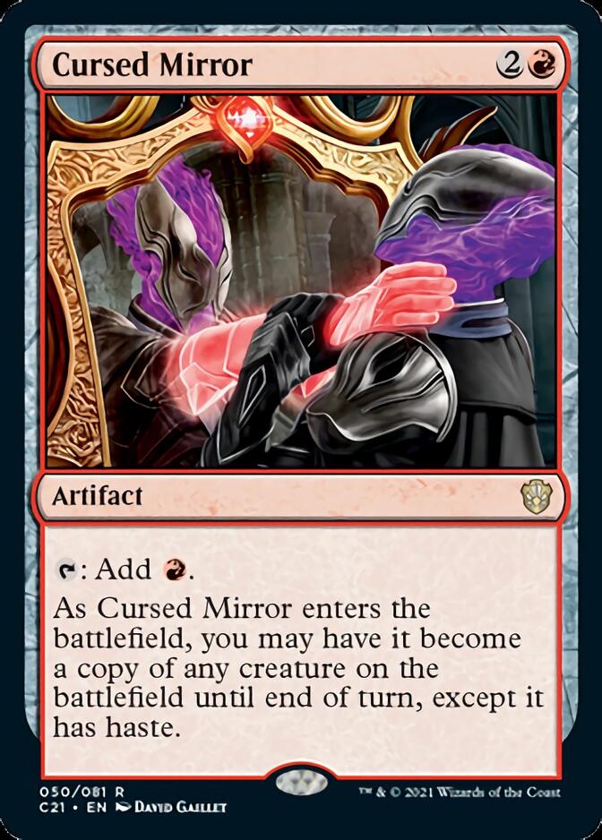 Cursed Mirror (C21-050) - Commander 2021