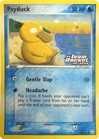 Psyduck 70/109 - Team Rocket Returns Reverse Holofoil