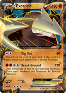 Excadrill EX/113 - Legendary Treasures Holofoil