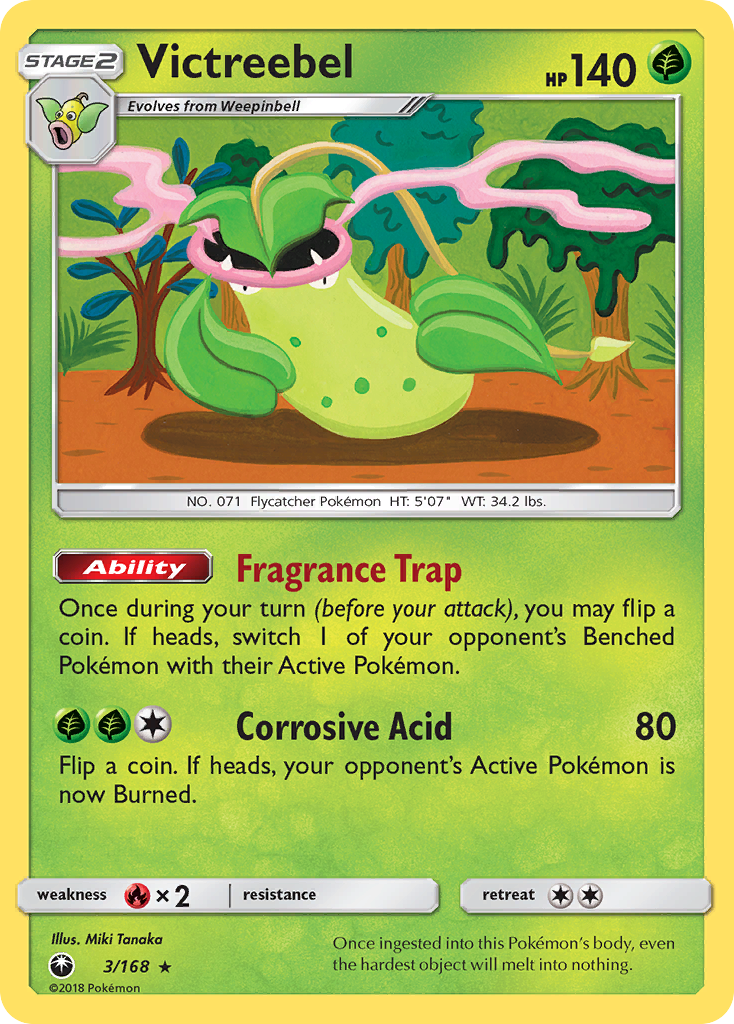 Victreebel/168 - SM  Celestial Storm Holofoil