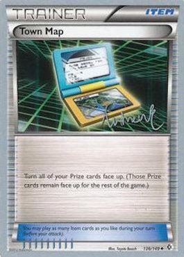 Town Map - 2014 (Andrew Estrada) 136 - World Championship Decks