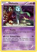 Meloetta (78)/113 - Legendary Treasures Holofoil