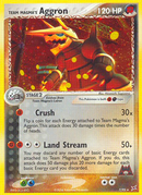 Team Magma's Aggron 7/95 - Team Magma vs Team Aqua Holofoil