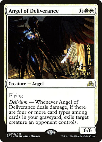 Angel of Deliverance (PRE-002) - Shadows over Innistrad Promos Foil