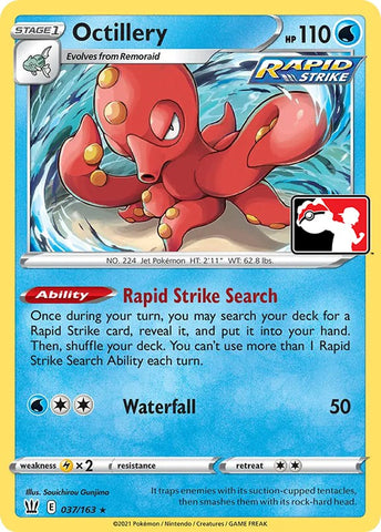 Octillery - Prize Pack Series Cards