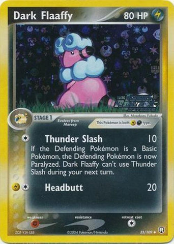 Dark Flaaffy 33/109 - Team Rocket Returns Reverse Holofoil