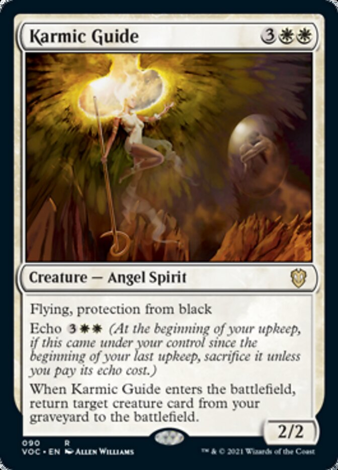 Karmic Guide (VOC-090) - Crimson Vow Commander