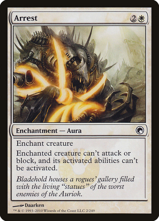 Arrest (SOM-002) - Scars of Mirrodin