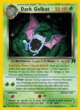 Dark Golbat (7) 7/82 - Team Rocket