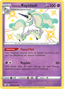 Galarian Rapidash SV048/122 - Shining Fates Shiny Vault Holofoil