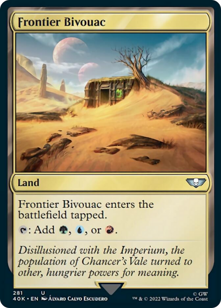 Frontier Bivouac (40K-281) - Warhammer 40,000 Commander