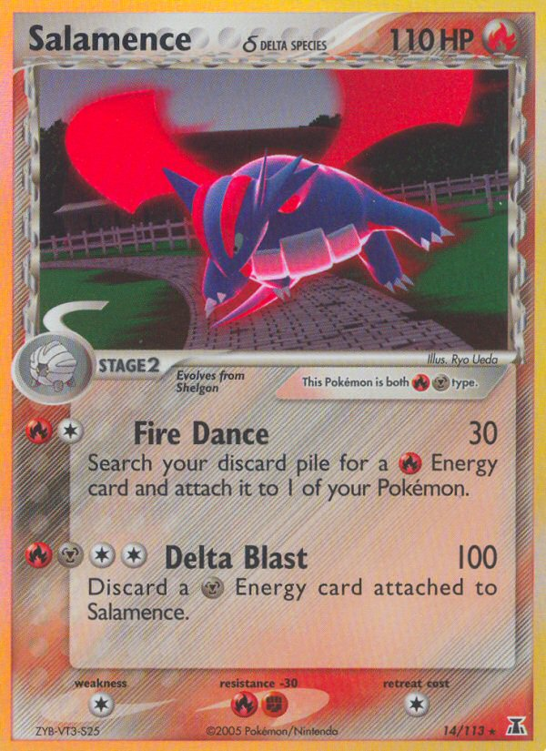 Salamence (Delta Species) 14/113 - Delta Species Holofoil