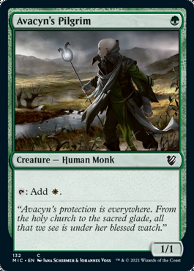 Avacyn's Pilgrim (MIC-132) - Midnight Hunt Commander